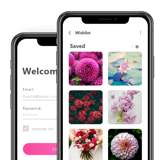 On Demand Uber like Florist App On Demand App Design 199